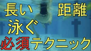 水泳 長く泳ぐコツ・キャッチアップクロール【長距離元日本代表解説】