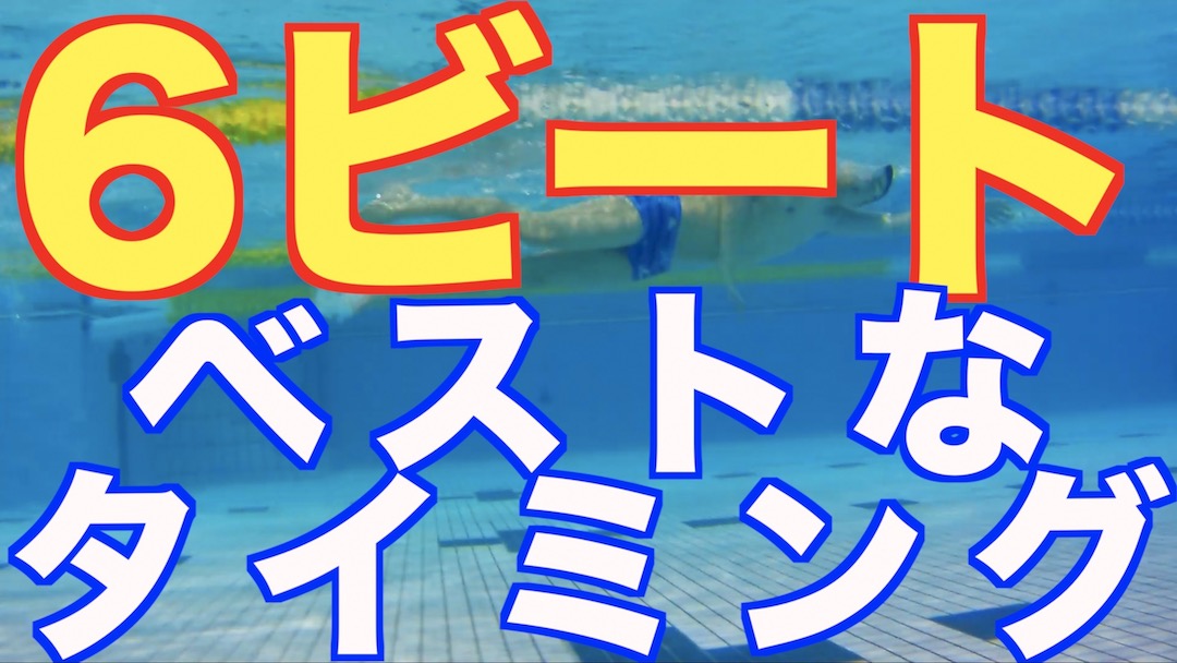 【正しいタイミング】6ビートキッククロール【水泳】
